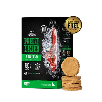 Absolute Holistic Freeze Dried Lamb Raw Patties for Dogs