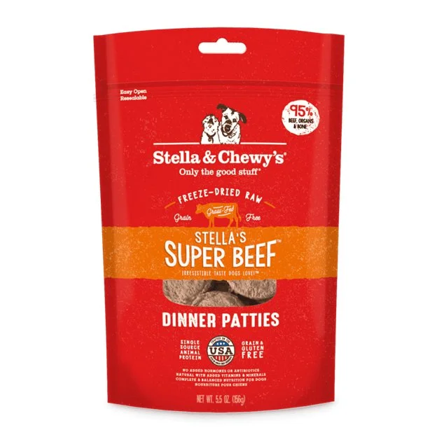 Stella & Chewy’s Freeze-Dried Raw Patties Beef