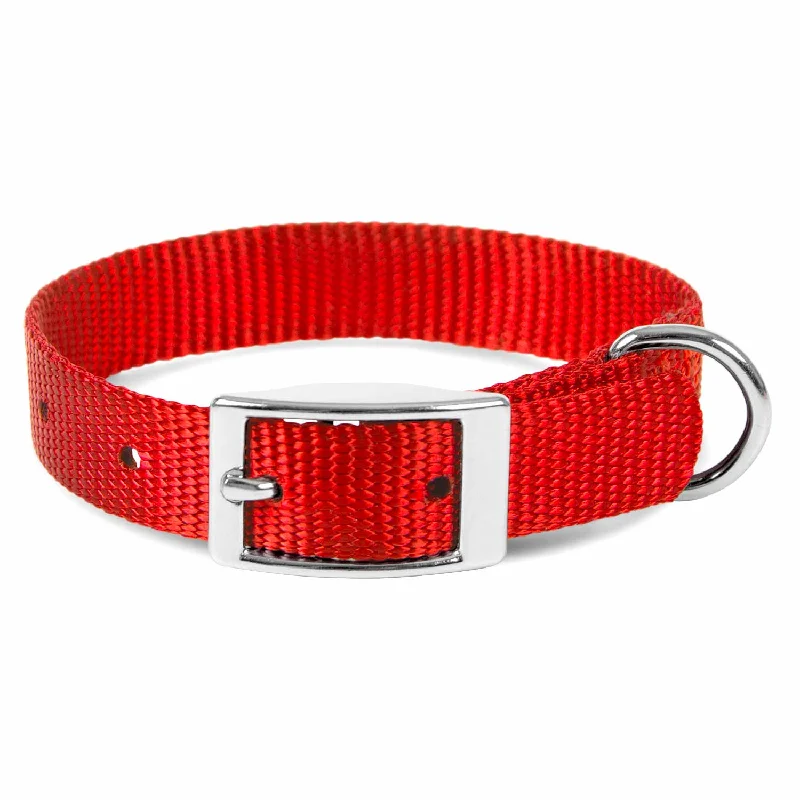 5/8"W Jeffers Nylon Dog Collar, 12"L