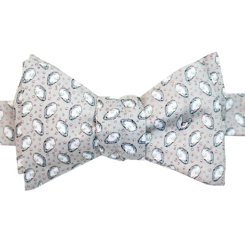 Beach Beige Mini Gulf Oysters Bow Tie