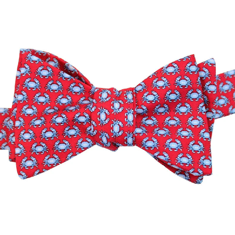 Cayenne Red Boys' Boiled Crab Bow Tie