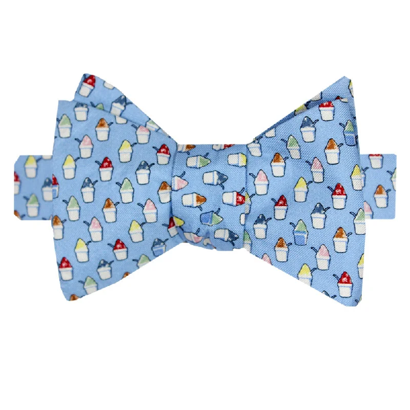 Gulf Blue Boys' Snoball Bow Tie