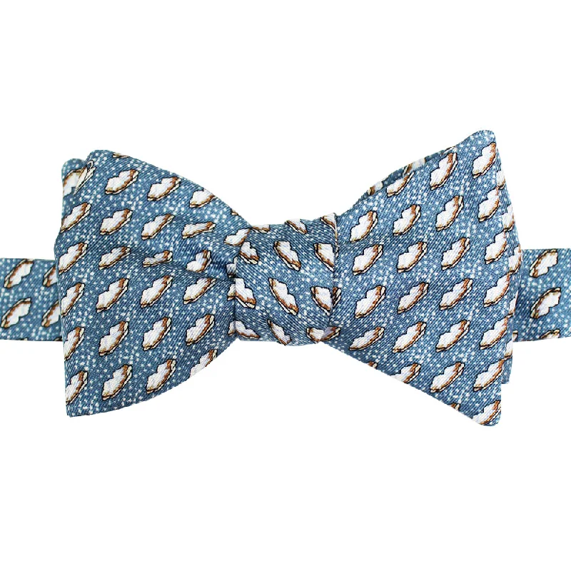 NOLA Navy Coffee & Beignets Bow Tie