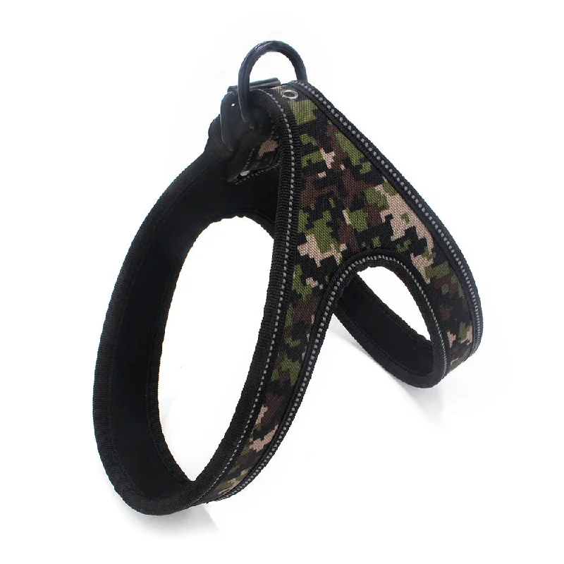 Camouflage webbing leash