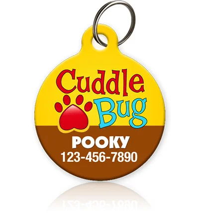 Cuddle Bug Pet ID Tag