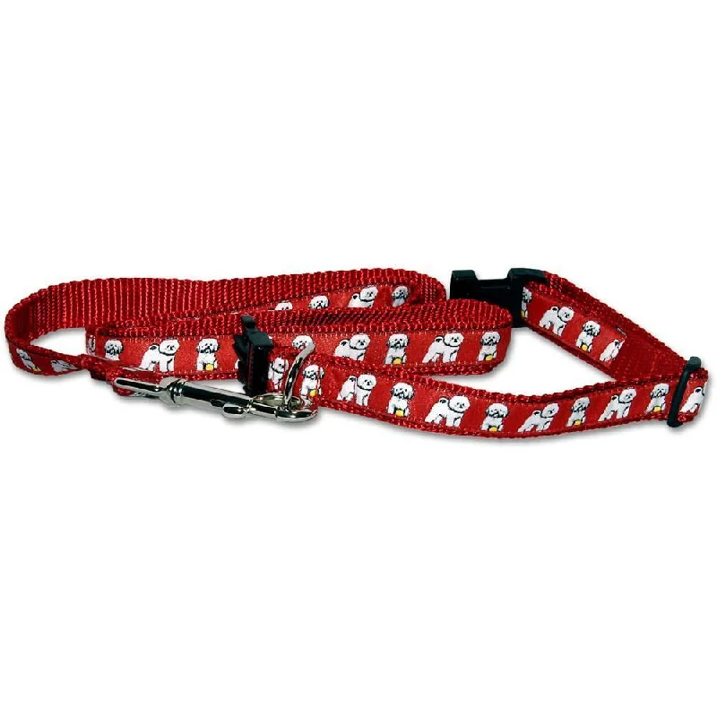 Bichon Frise Collar and Leash Set