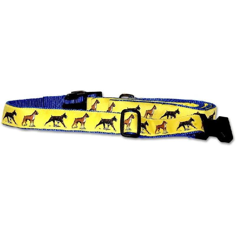 Yellow Collar and Lead Set