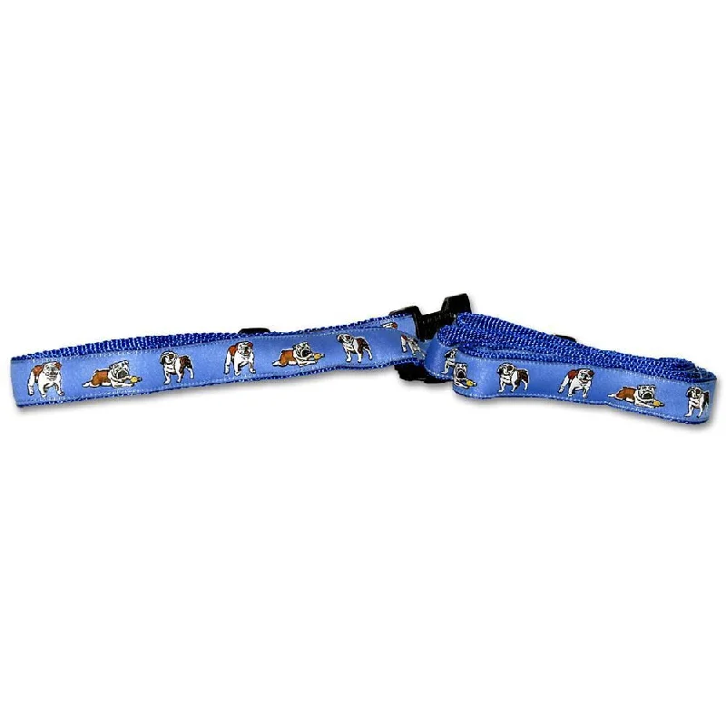 Bulldog Collar and Leash Set