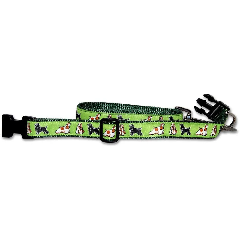 Cocker Spaniel Collar and Leash Set