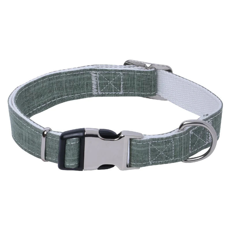 Dog Collar Bamboo Fiber Collection-Green