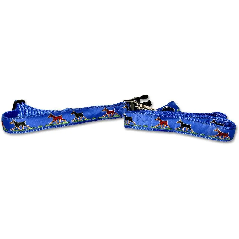 Doberman Pinscher Collar and Leash Set