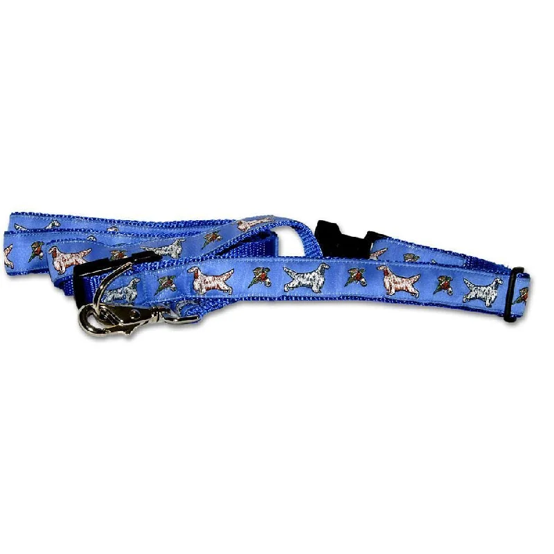 English Setter Collar and Leash Set