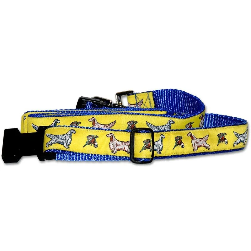 Yellow Collar and Lead Set