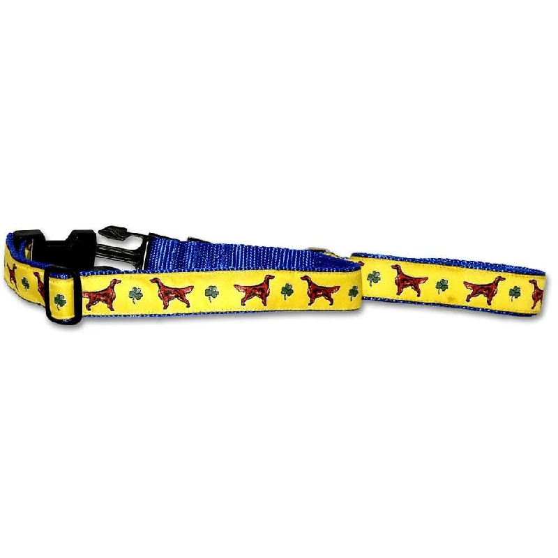 Yellow Collar and Lead Set