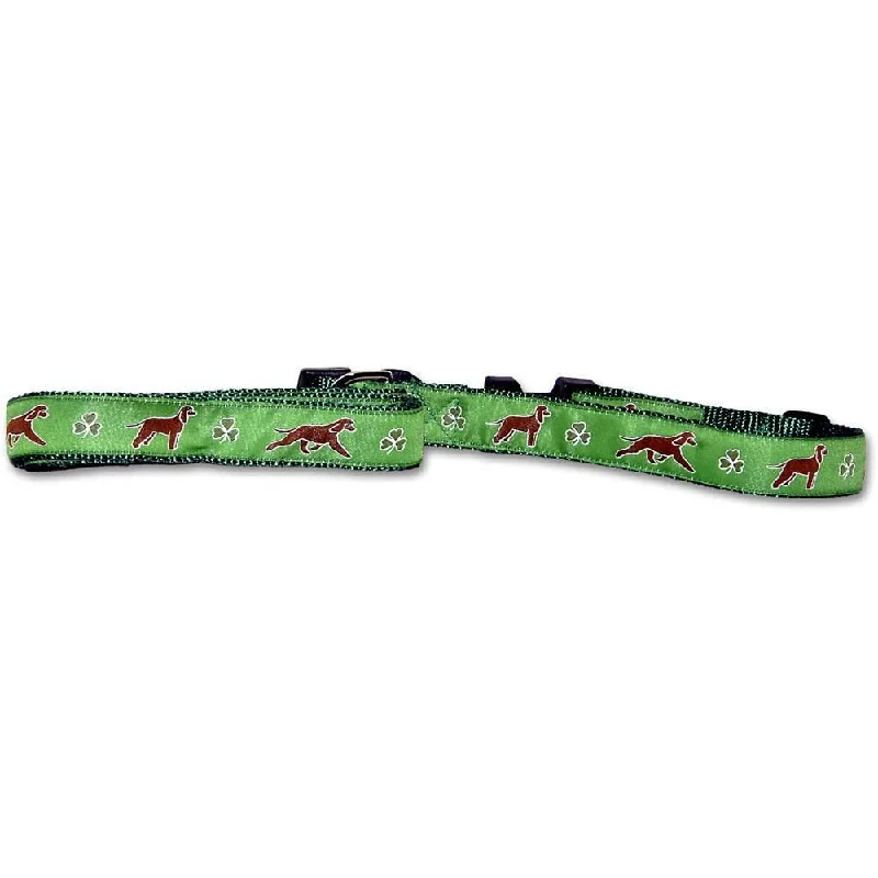 Irish Water Spaniel Collar and Leash Set