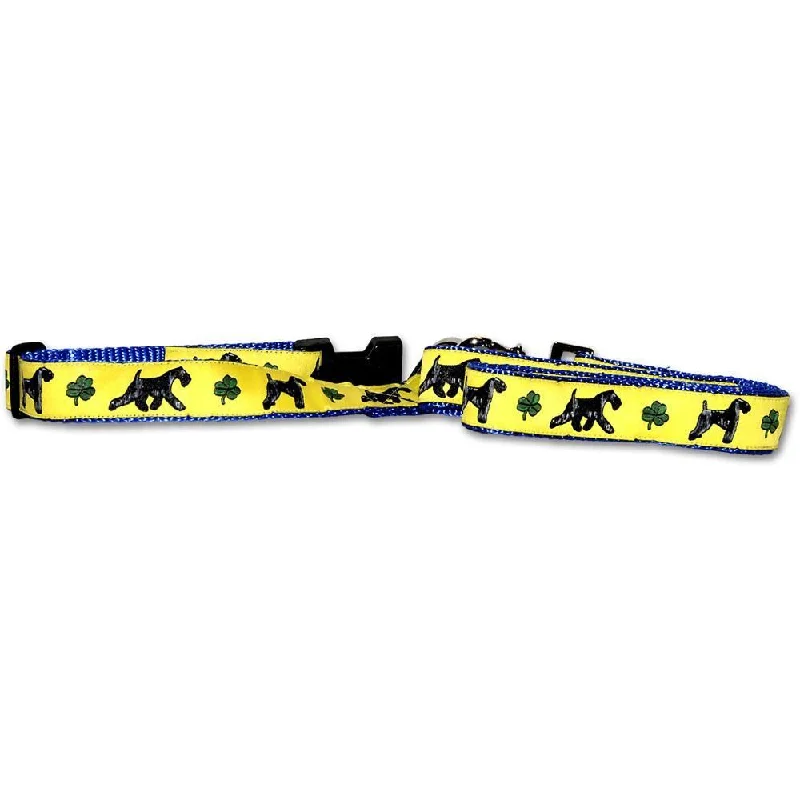 Yellow Collar and Lead Set