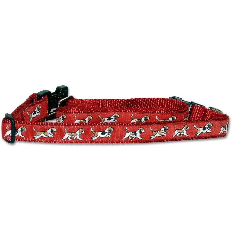 Petit Basset Griffon Vendeen Collar and Leash Set