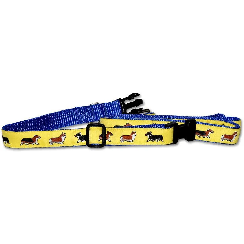 Yellow Collar and Lead Set