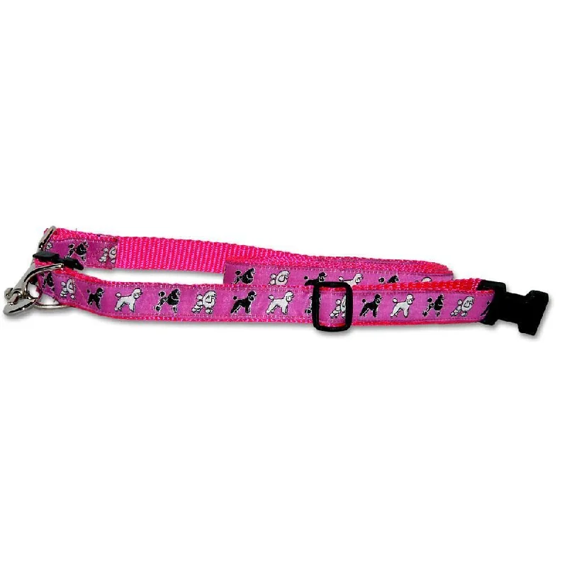 Poodle Collar and Leash Set