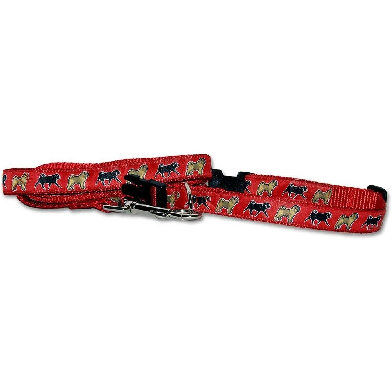 Pug Collar and Leash Set