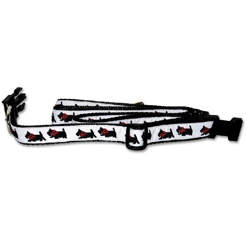 Scottish Terrier Collar and Leash Set