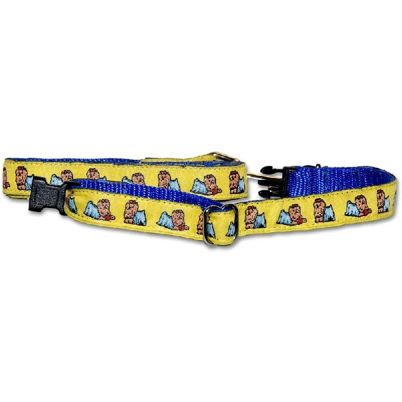 Yellow Collar and Lead Set