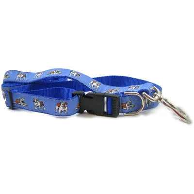 English Bulldog Breed Dog Collar or Leash