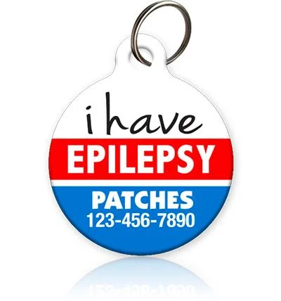 I Have Epilepsy Pet ID Tag