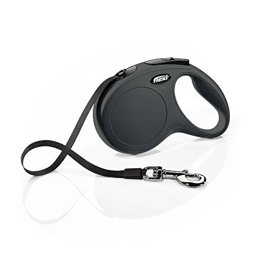 Flexi New Classic Tape Leash (Black)