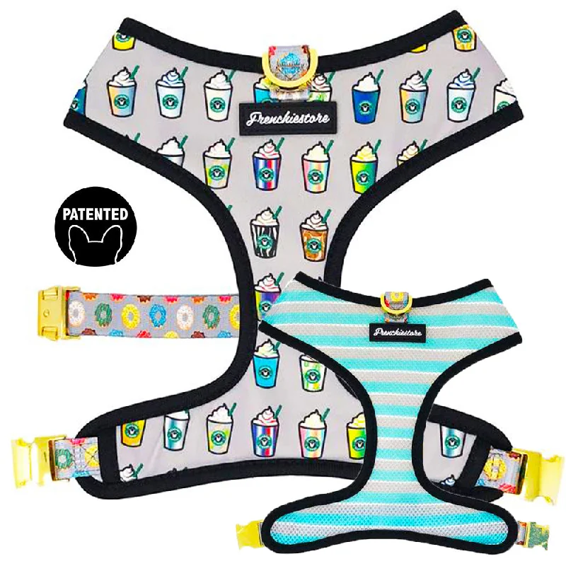 Frenchiestore Reversible Dog Health Harness | Mint StarPup