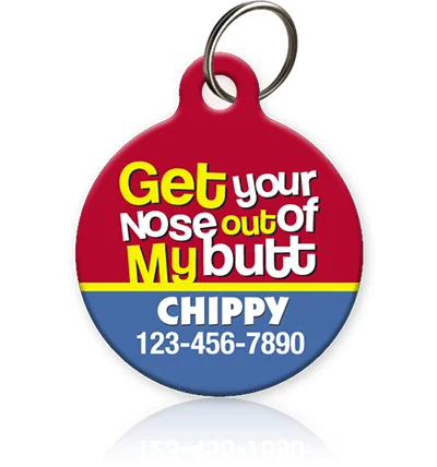 Get Your Nose Pet ID Tag