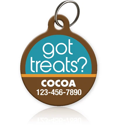 Got Treats Pet ID Tag