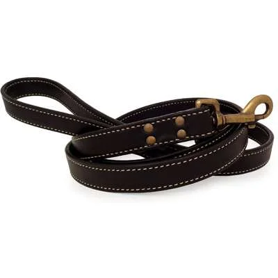 Heirloom Leather Leash - Reproduction Antique Dog Leash