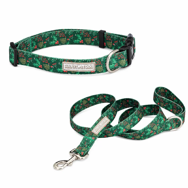 Holly Dog Collar