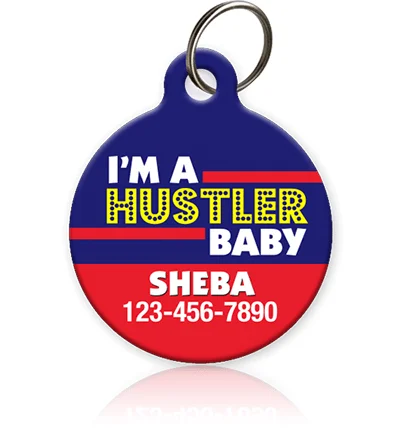 Hustler Baby Pet ID Tag