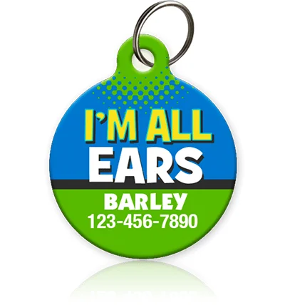 I'm All Ears Pet ID Tag