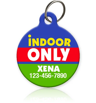 Indoor Only Pet ID Tag