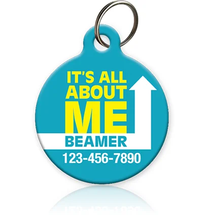 It's All About Me Pet ID Tag