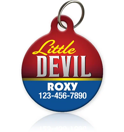 Little Devil Pet ID Tag