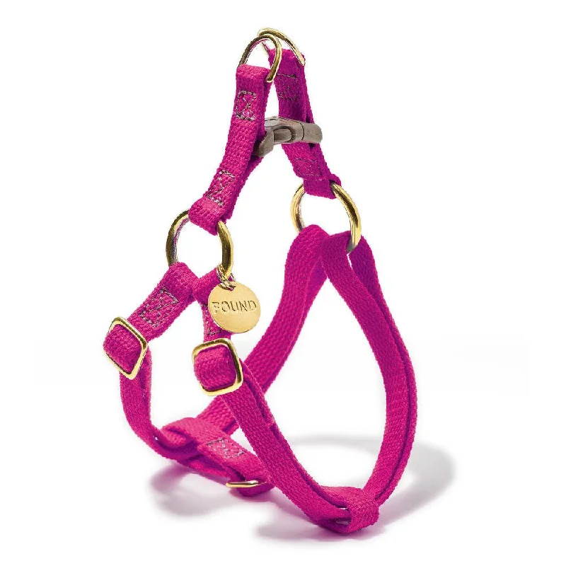 Magenta Cotton Cat & Dog Harness