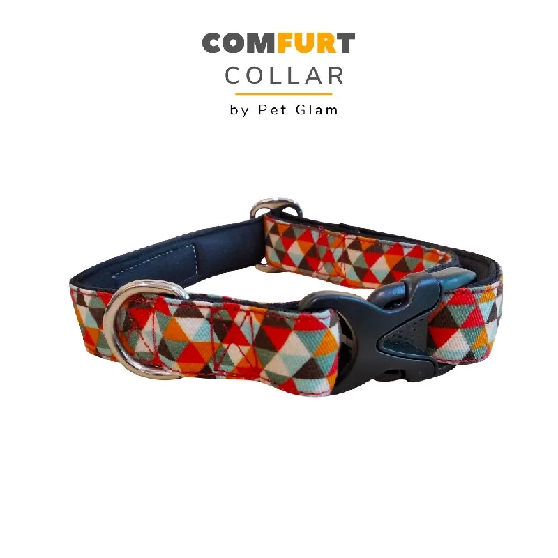 Pet Glam ComFURt Prism Dog Collars for puppies, shih tzu lhasa Beagles Labs Indies