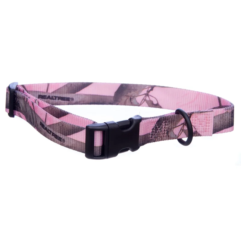 Pink Realtree AP Camo Collars