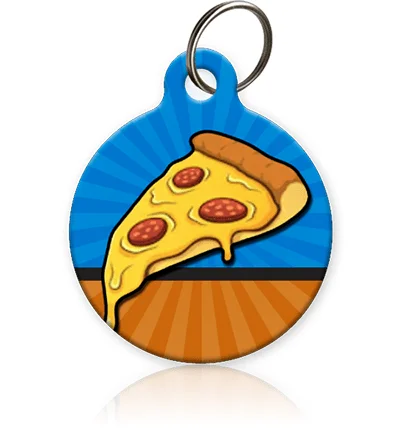 Pizza Pet ID Tag