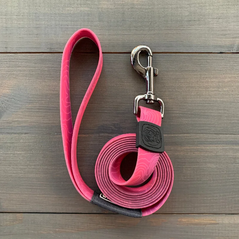 Plum Waterproof Leash