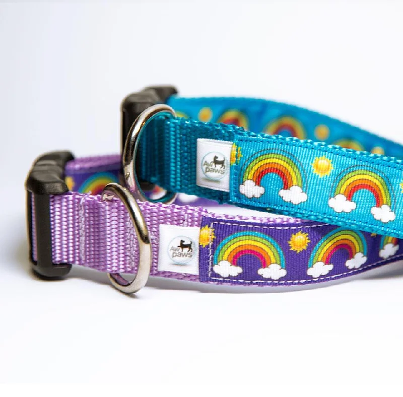 Rainbow Dog Collar