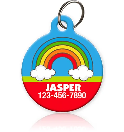 Rainbow 2 Pet ID Tag