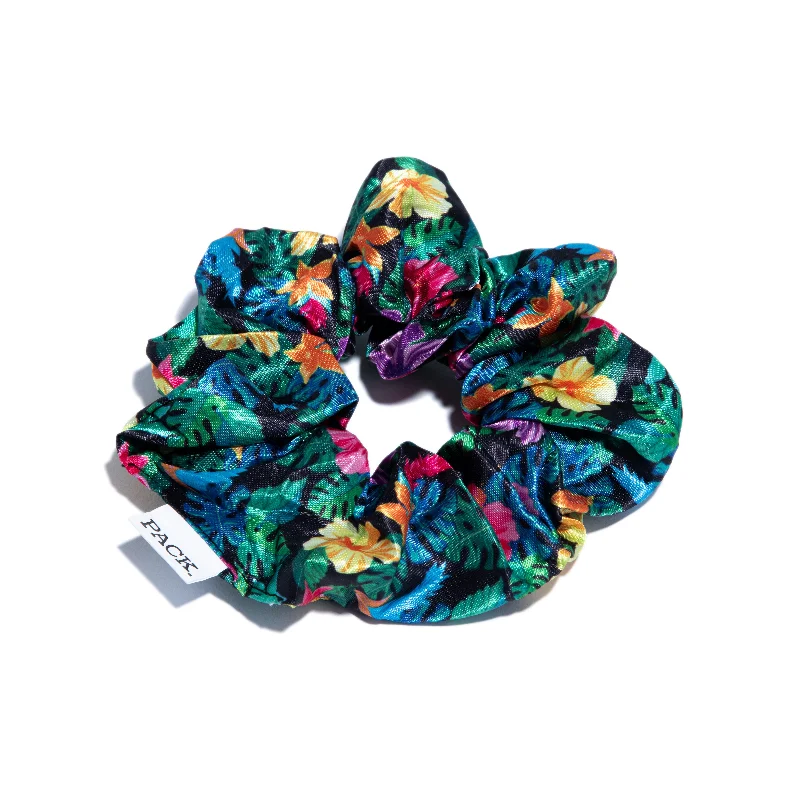 Rainforest Satin Scrunchie