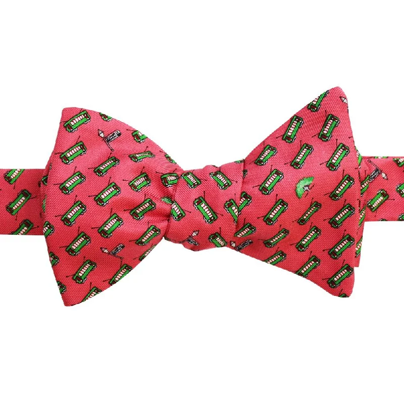 Raspberry Red Boys' Streetcar Bow Tie