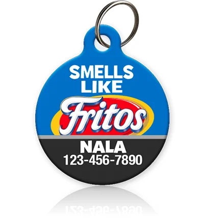 Smells Like Fritos Pet ID Tag