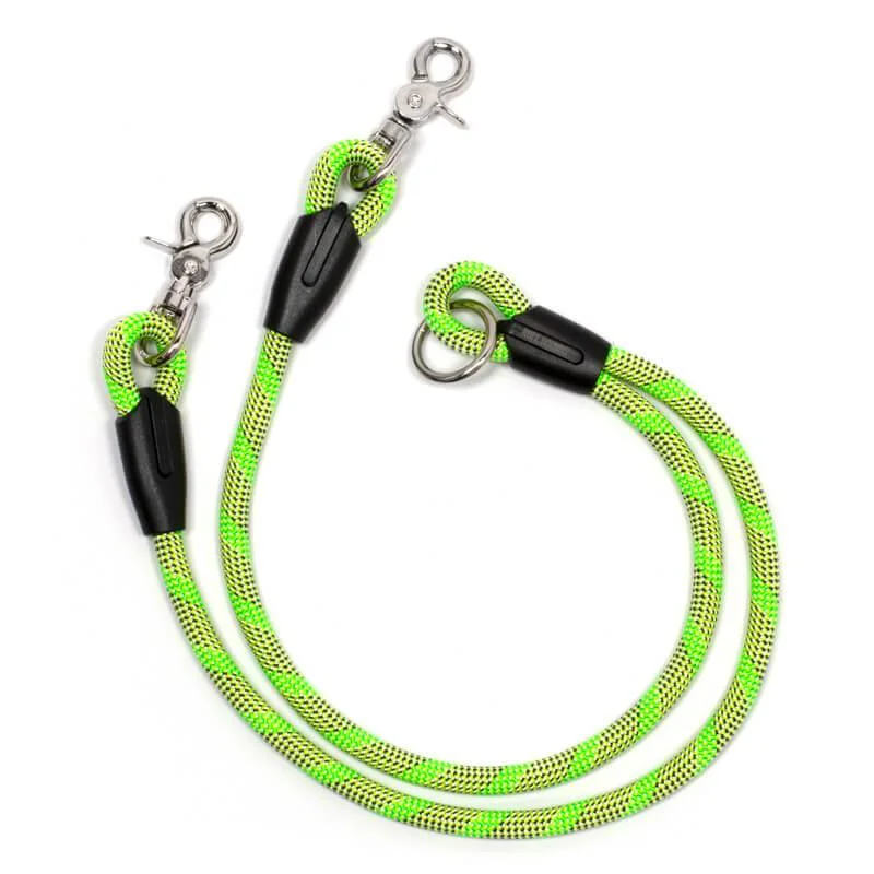 Splitter Dog Leash - Greens/Yellows